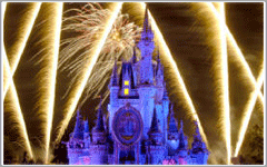 Wishes Fireworks Display at Magic Kingdom